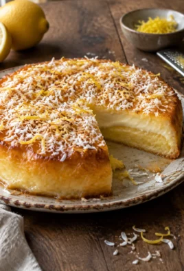 Gâteau Impossible Coco & Citron — Une Texture Unique et Fondante