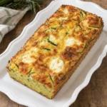 Gâteau Invisible aux Courgettes & Chèvre — Fondant, Léger et Savoureux