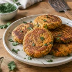 Galettes de Pois Chiches et Patate Douce – Rapides et Saines