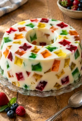 La Gelatina Mosaïque la Plus Crémeuse