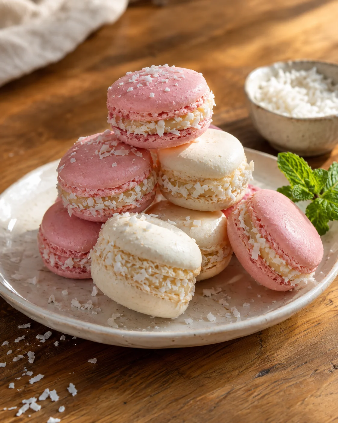 Macarons à la noix de coco — seulement 3 ingrédients !