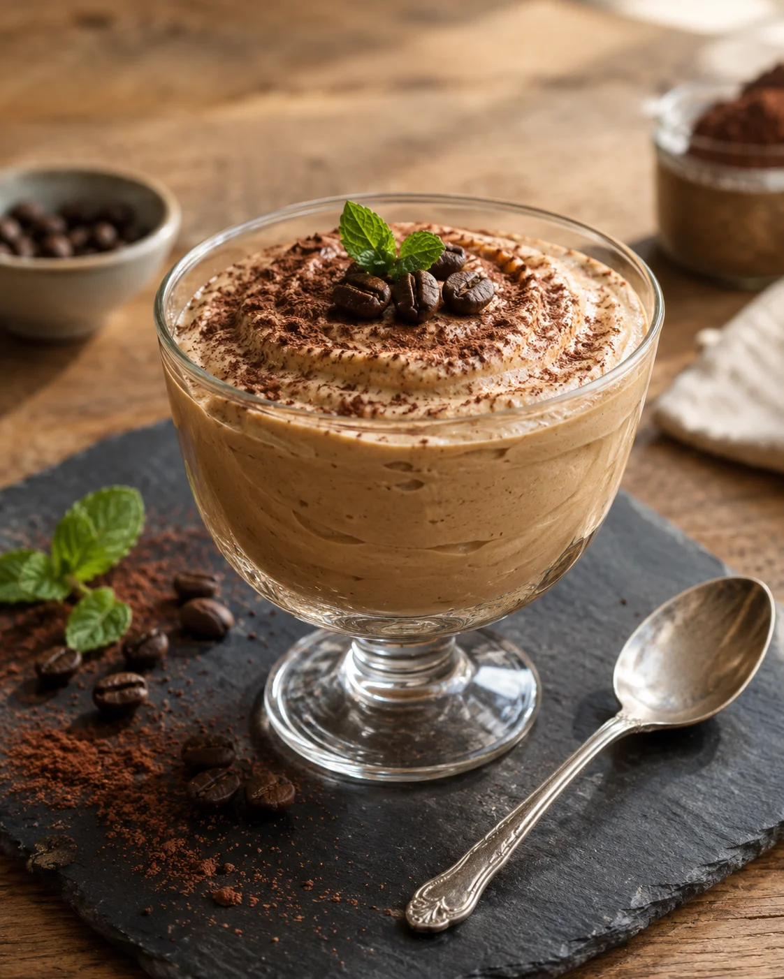 Mousse au Café Ultra Crémeuse — Sans Cuisson