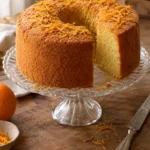 Orange Chiffon Cake — Gâteau Chiffon à l’Orange, Léger et Ultra Moelleux