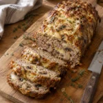 Pain de Viande aux Champignons et au Fromage Suisse — Une Version Gourmande du Grand Classique