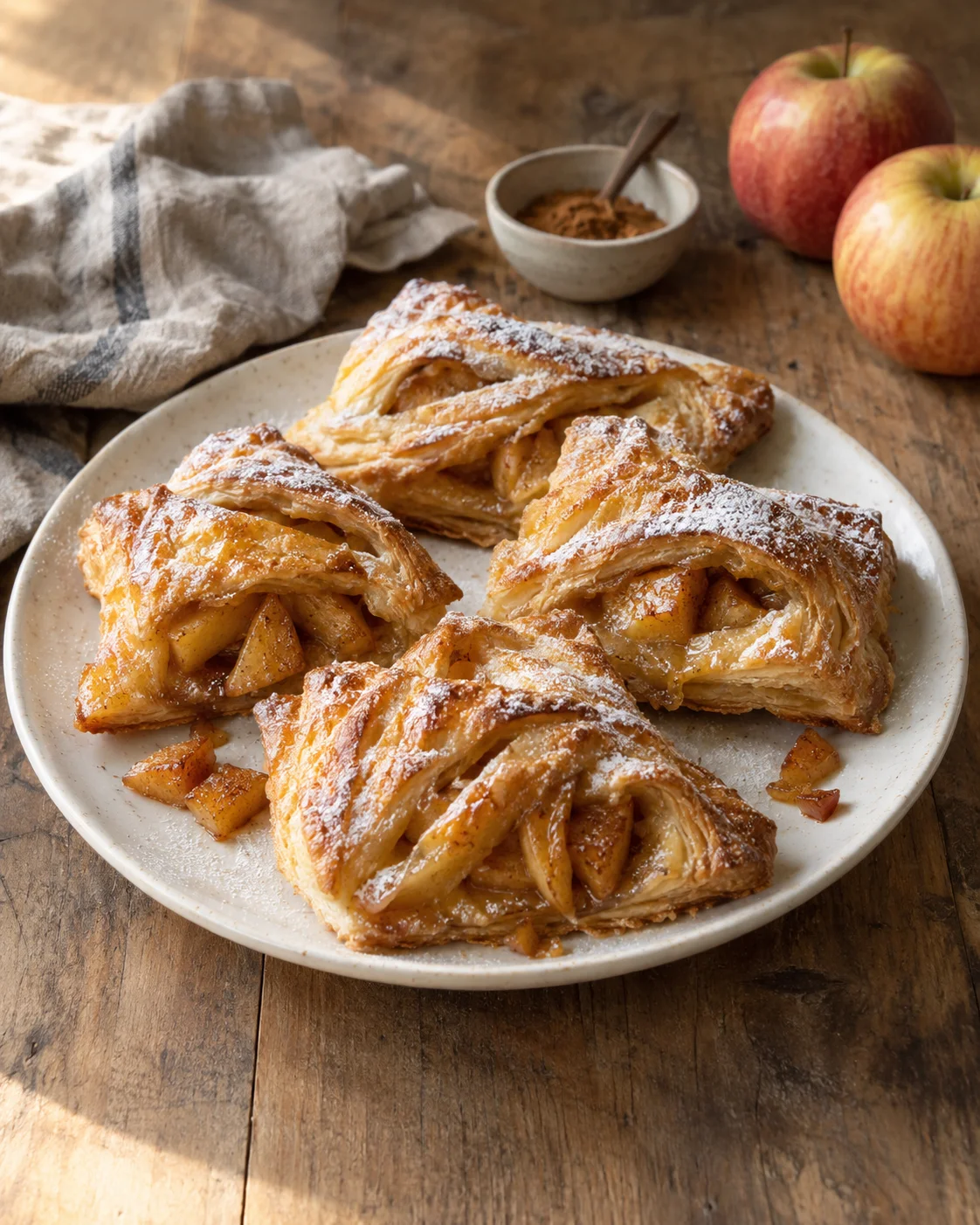 Pains Feuilletés aux Pommes — La Recette Facile et Gourmande