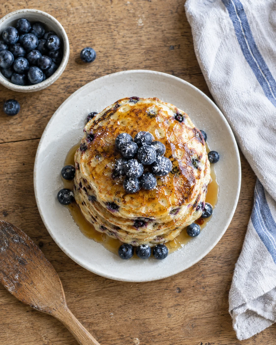 Pancakes aux Myrtilles Sains et Délicieux — Moelleux & Légers image 2