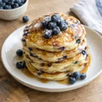 Pancakes aux Myrtilles Sains et Délicieux — Moelleux & Légers