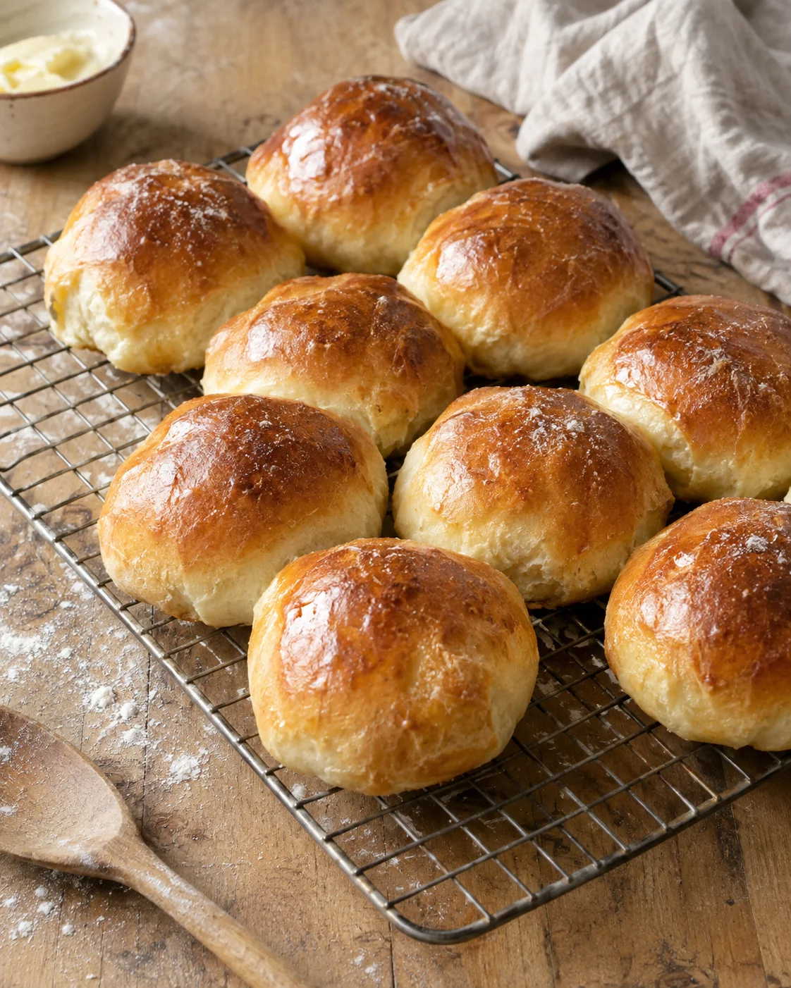 Petits Pains à la Levure et au Beurre — Moelleux et Dorés image 2