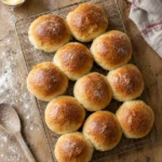 Petits Pains à la Levure et au Beurre — Moelleux et Dorés