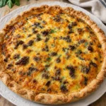 Quiche Campagnarde Maison — Jambon, Cheddar & Légumes