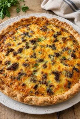 Quiche Campagnarde Maison — Jambon, Cheddar & Légumes