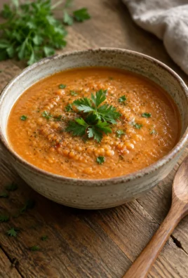 Soupe Crémeuse de Lentilles Corail – Facile, Tout-en-Un et Riche en Protéines