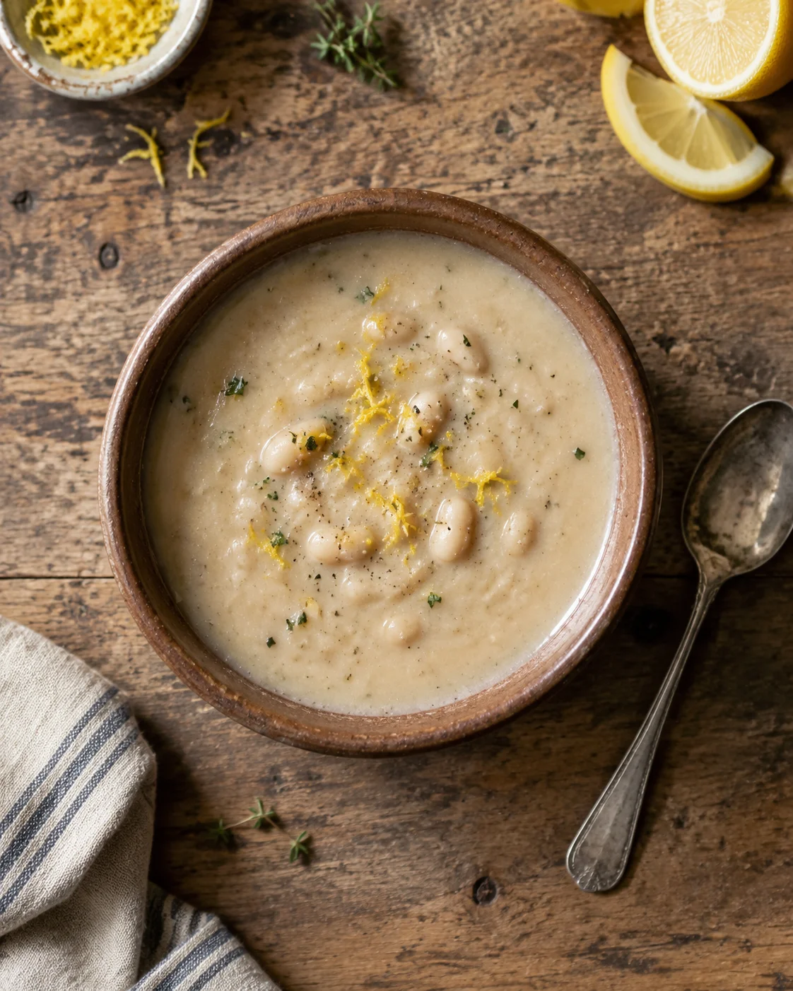 Soupe de Haricots Blancs au Citron – À la Grecque en 30 Minutes image 2