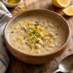 Soupe de Haricots Blancs au Citron – À la Grecque en 30 Minutes