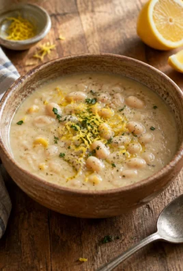 Soupe de Haricots Blancs au Citron – À la Grecque en 30 Minutes