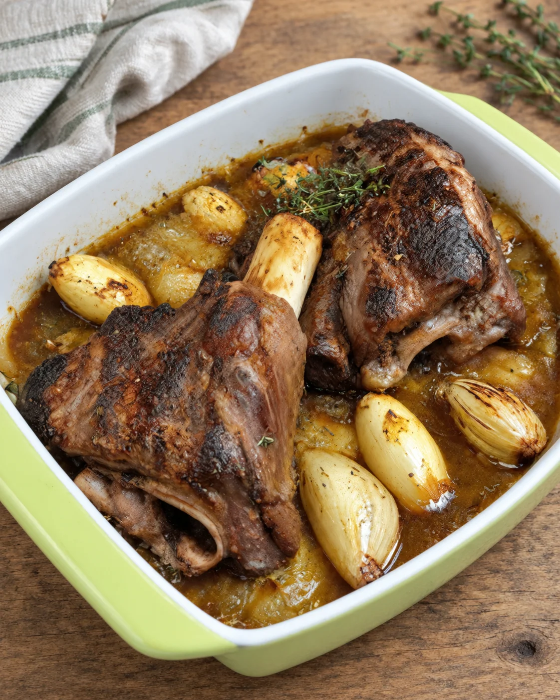 Souris d’Agneau Confite au Miel et aux Herbes image 2