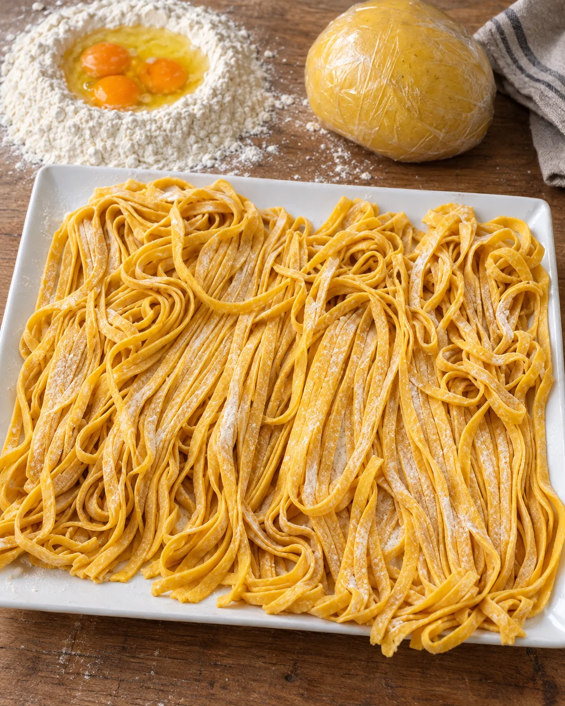 Tagliatelles Maison à l’Italienne : La Recette Facile des Pâtes Fraîches image 2