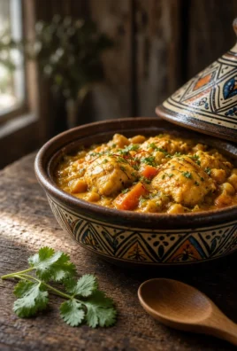 Tajine Parfumé à la Lotte, Safran & Curry — Mijoté, Parfumé & Gourmand