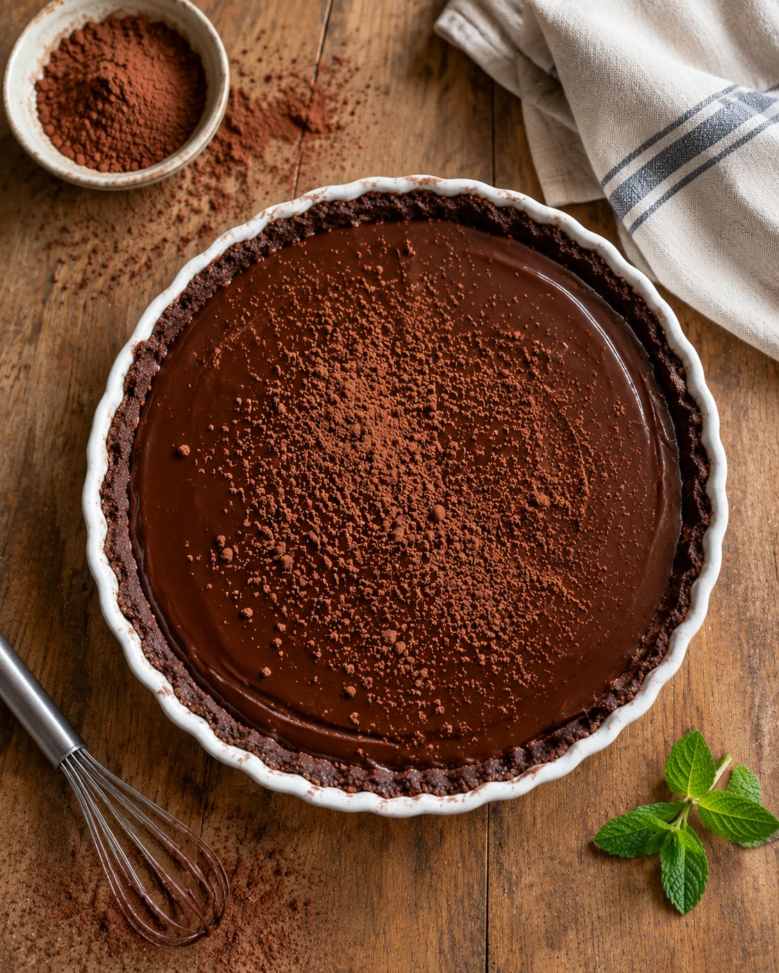 Tarte au Chocolat Sans Cuisson — Facile et Rapide image 2