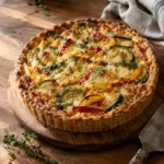 Tarte Salée aux Légumes et au Fromage — Facile, Fondante et Délicieuse