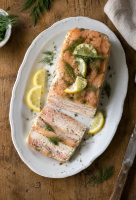 Terrine de Saumon au Pain de Mie — Fraîche, Crémeuse & Élégante