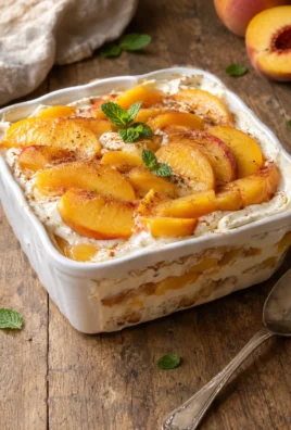 Tiramisu aux Pêches Express — 4 Ingrédients, 0 Cuisson, 100 % Gourmand