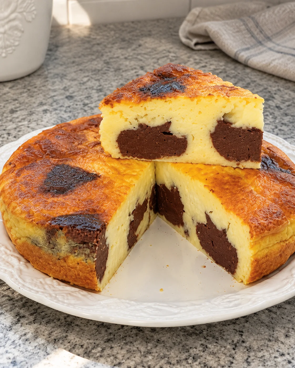 Torta Magica au Yaourt Grec & Cacao — 5 Ingrédients