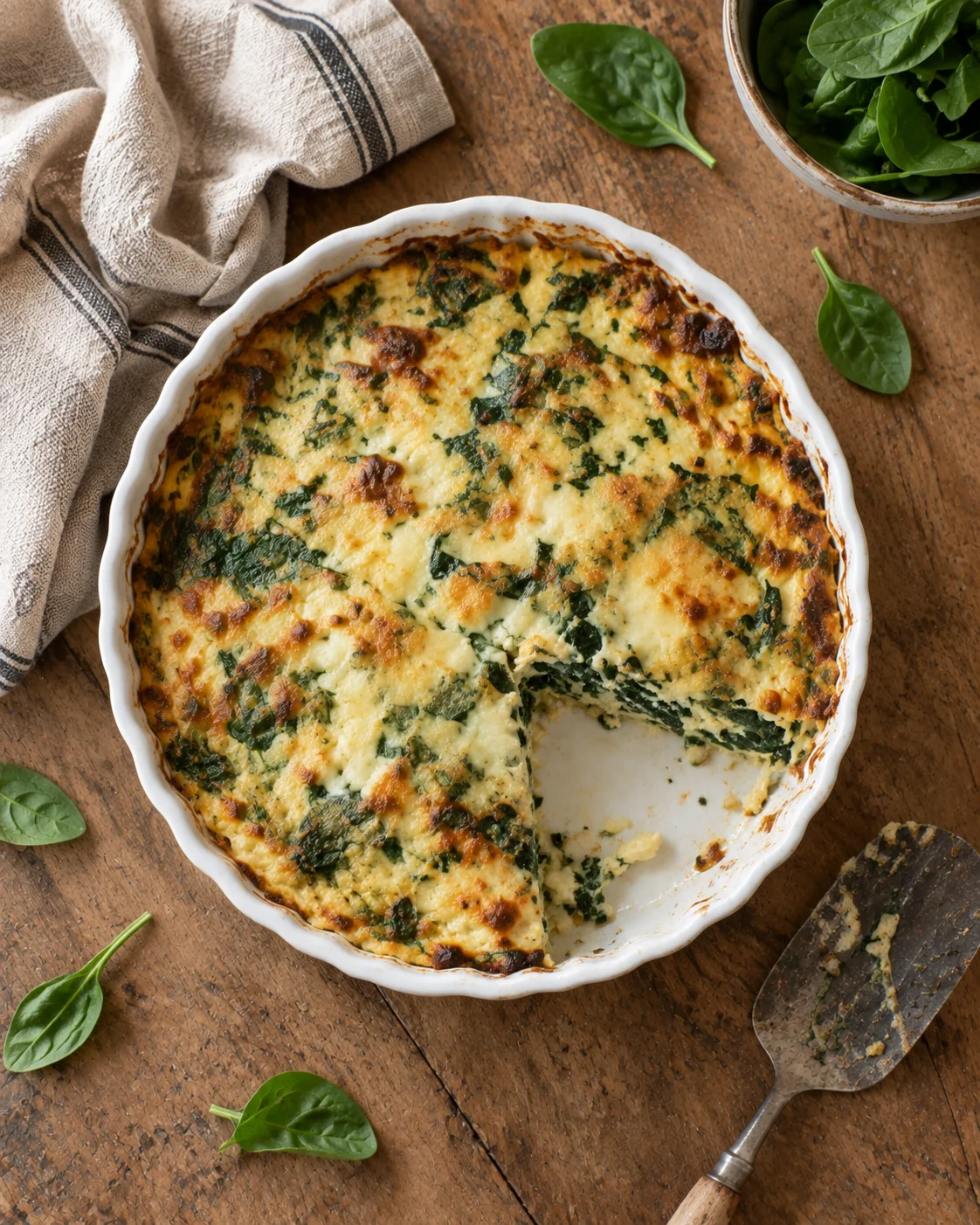 Tortilla aux Épinards et au Fromage — Fondante et Savoureuse image 2