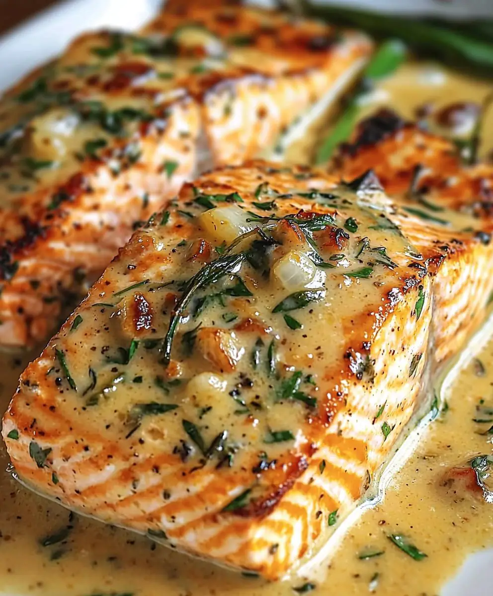 Creamy Garlic Butter Salmon