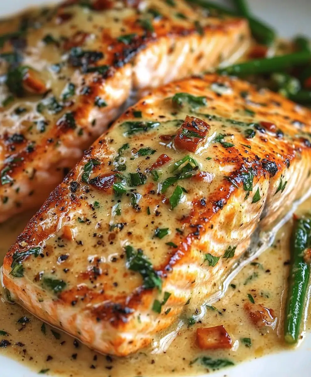 Creamy Garlic Butter Salmon