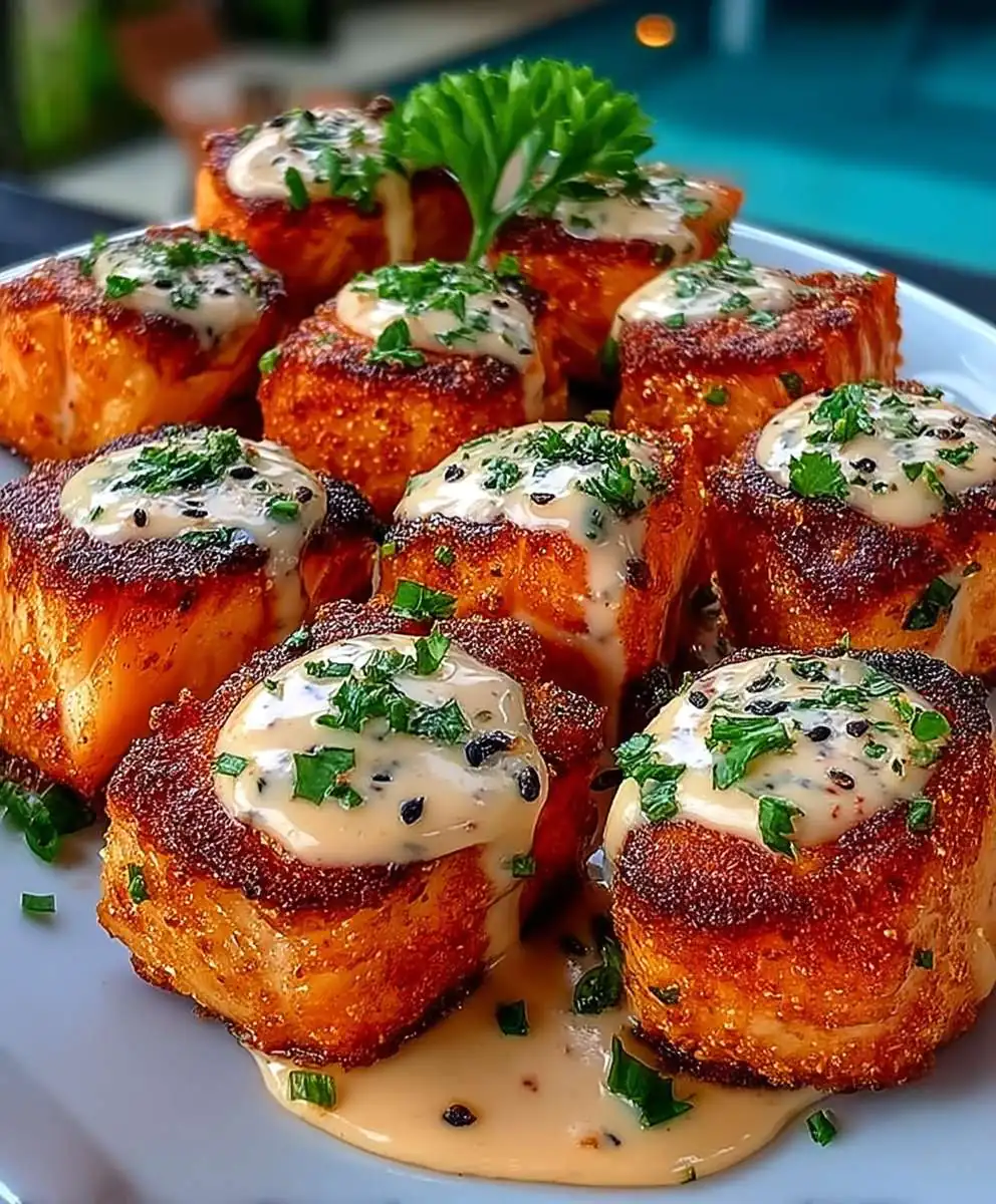 Bang Bang Salmon Bites