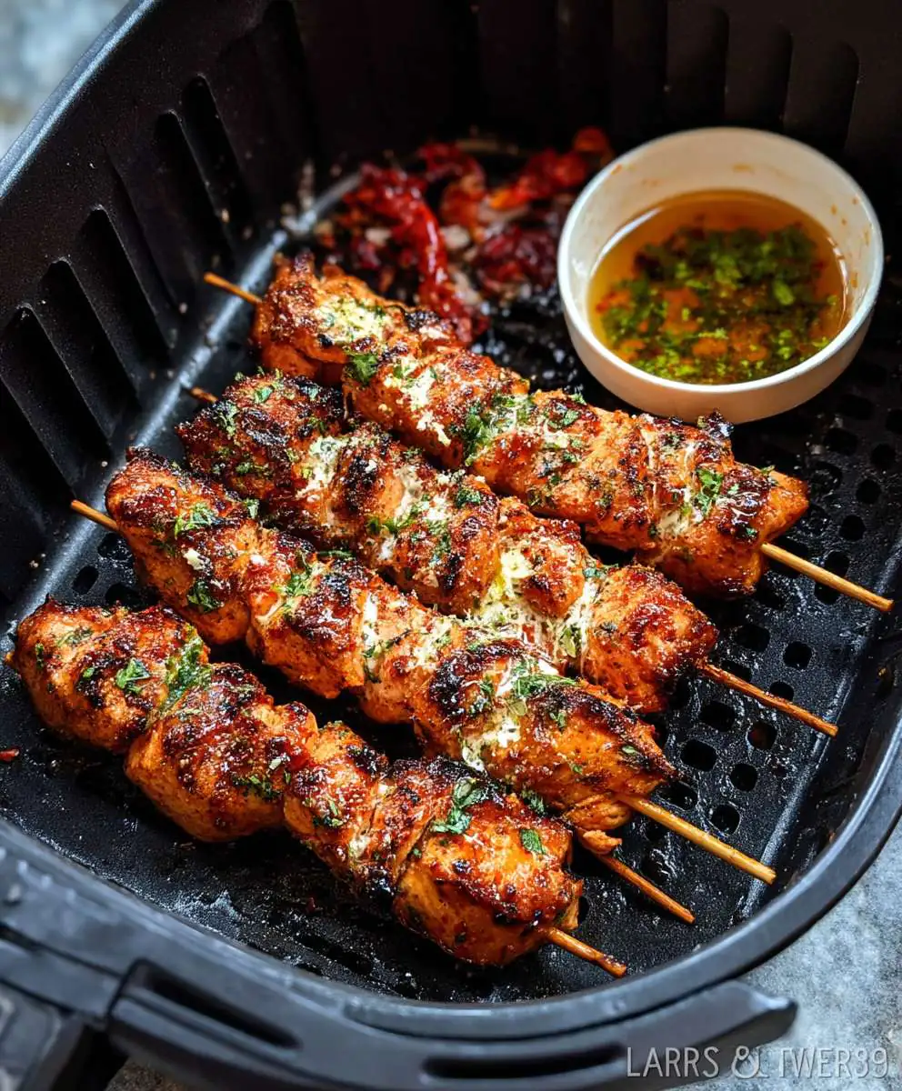 Bang Bang Chicken Skewers