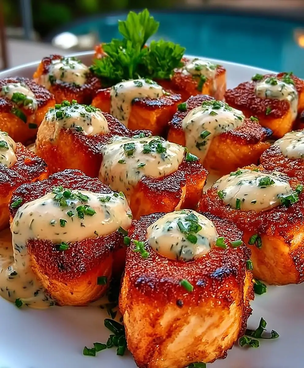 Bang Bang Salmon Bites