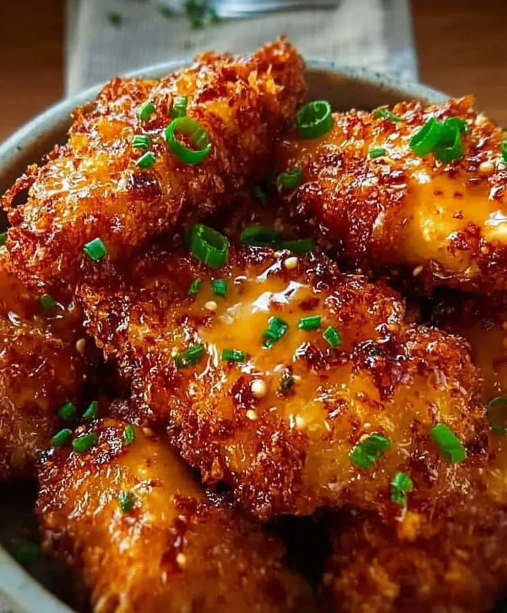 Crispy bang bang chicken