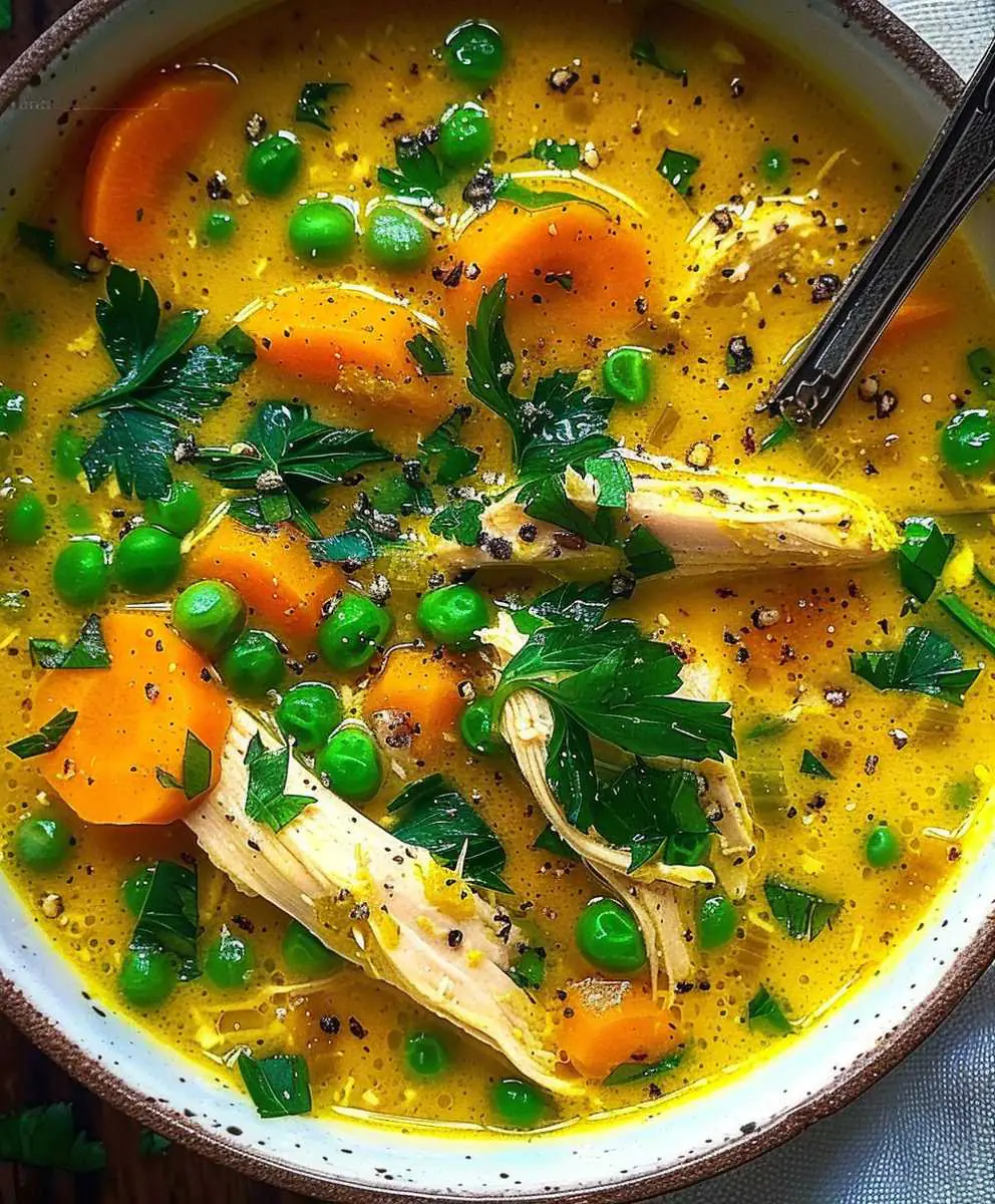 Turmeric Chicken Soup